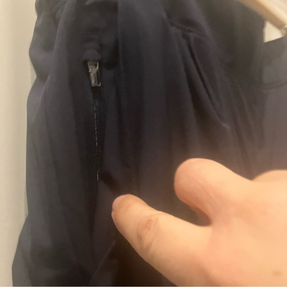 Athleta Brooklyn Heights Cropped Navy Blue Wide-Leg Women's Pants (16) - Picture 5 of 16